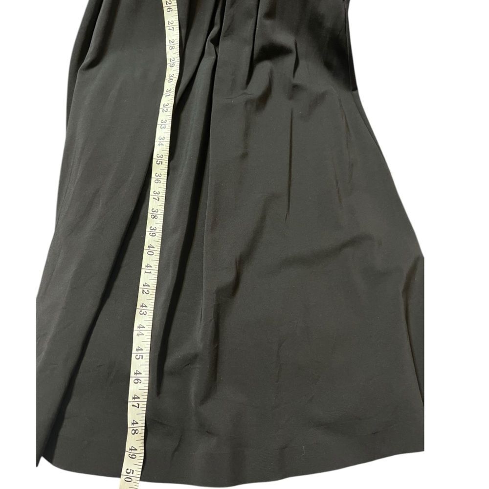 & Other Stories Black Short Sleeve A-Line Midaxi Dress Size 6 - Picture 7 of 11
